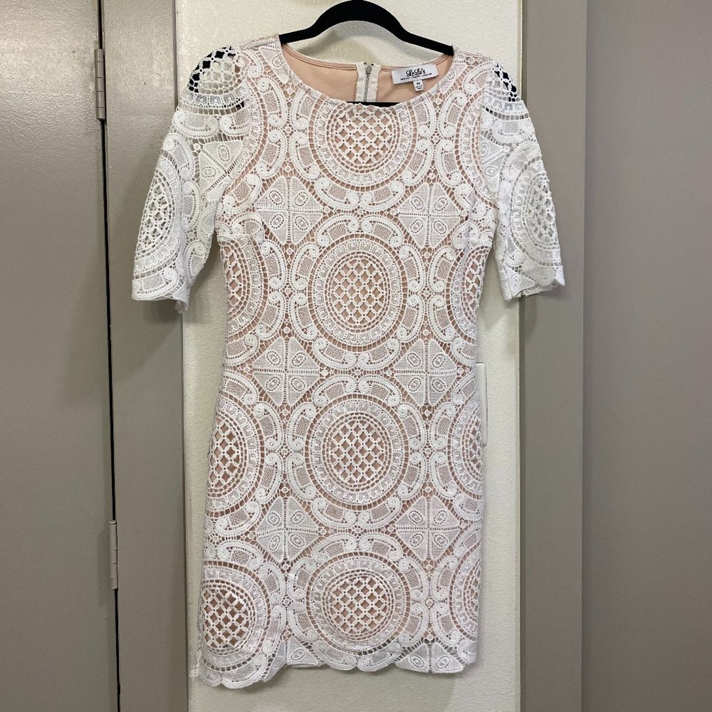 White Lace Lulus Dress